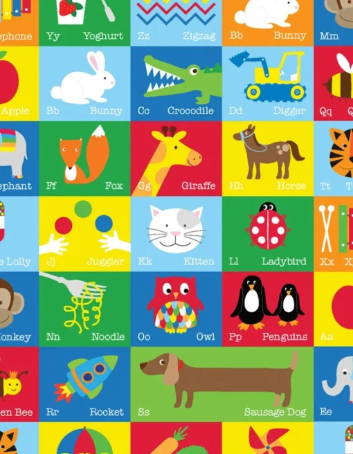 Alphabet Wrapping Paper