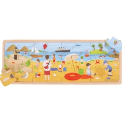 At the Seaside Puzzle - Wooden