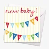 New Baby Bunting Card