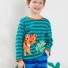 Organic Born Free Tiger Applique T-Shirt