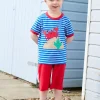 Organic Crab Applique T-Shirt