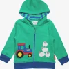 Organic Farm Applique Hoodie