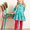 Organic Horse Print Skater Dress
