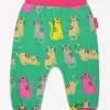 Organic Kitten Print Yoga Pants