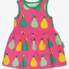 Organic Pear Print Summer Dress