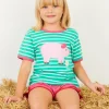 Organic Pig Applique T-Shirt