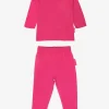 Organic Pink Basic Long-Sleeved T-Shirt & Leggings Bundle
