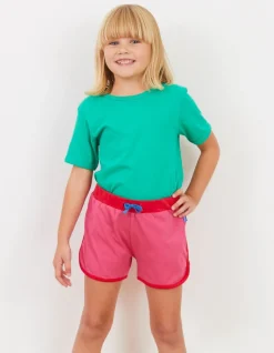 Organic Pink Running Shorts