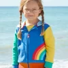 Organic Rainbow Applique Hoodie