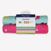 Organic Rainbow Bloom Print 2 Pack Muslins