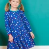 Organic Star Print Skater Dress