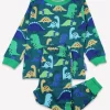 Organic Tonal Dinosaur Print Pyjamas