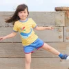 Organic Whale Applique T-Shirt