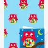 Owl Gift Wrap + Personalised Card Bundle
