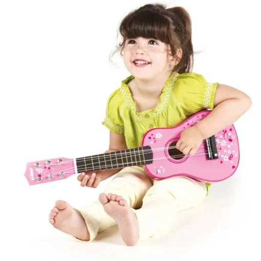 Pink Guitar (Flowers)