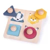 Woodland Animal Shape Matching Puzzle - FSC 100%