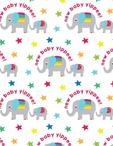 Baby Elly Wrapping Paper