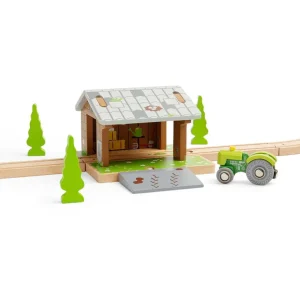 Barnyard - Train Tunnel Wooden Toy