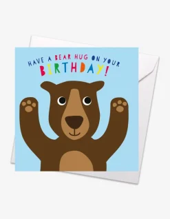 Bear Hug Birthday Card