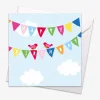 Bunting Birthday Card