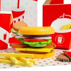 Burger and Fries Set