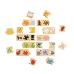 Colour Splash Match - Wooden Puzzle Game