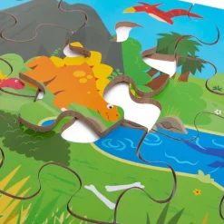 Dawn of the Dinosaur Floor Puzzle (48 Piece)