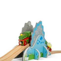 Dino Riser Tunnel - Wooden Train Toy