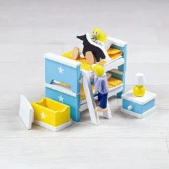 Dolls House Children's Bedroom Furniture Set