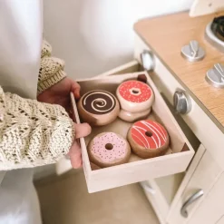 Doughnut Crate - Wooden Toy