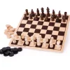 Draughts and Chess Set - FSC® Certified Wood