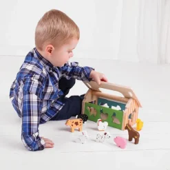 Farmhouse Shape Sorter Toy