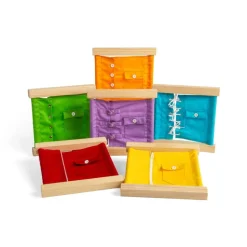 Fastening Frames - Montessori Toy