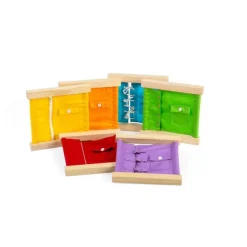 Fastening Frames - Montessori Toy