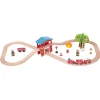 Fire Station Train Set
