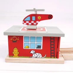 Firestation Shed - Wooden Toy