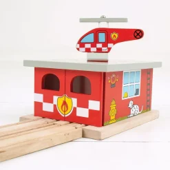 Firestation Shed - Wooden Toy