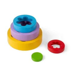 Flower Tower - Wooden Stacking Toy