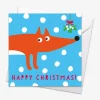 Fox Christmas Card