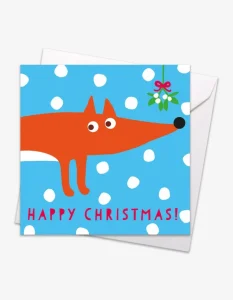 Fox Christmas Card