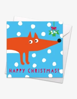 Fox Christmas Card