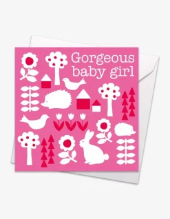 Gorgeous Baby Girl Card