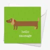 Hello Sausage Card