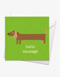Hello Sausage Card
