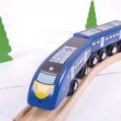 High Speed 1 Train - Wooden Toy Train