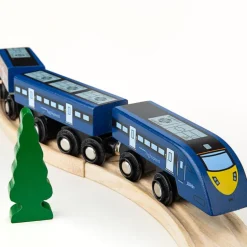 High Speed 1 Train - Wooden Toy Train