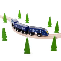 High Speed 1 Train - Wooden Toy Train