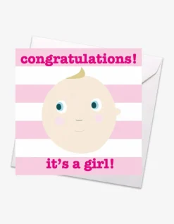 It’s a Girl Baby Card