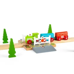 Level Crossing - Wooden Train Toy