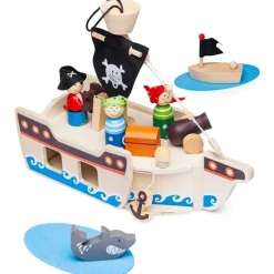 Mini Pirate Ship Playset